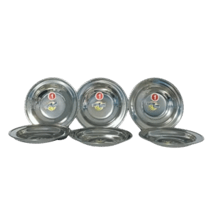 طبق استانلس لوكس مسطح