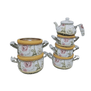 طقم صاج قلب تيفال بالبراد