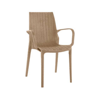 كرسي راتان ارابيسك برجل