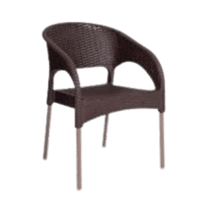 كرسي بامبو معدن